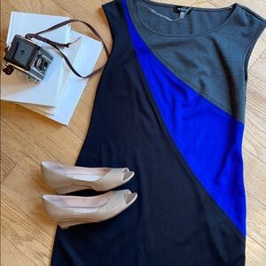 Spense dress Color block sleeveless